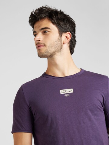 T-Shirt s.Oliver en violet