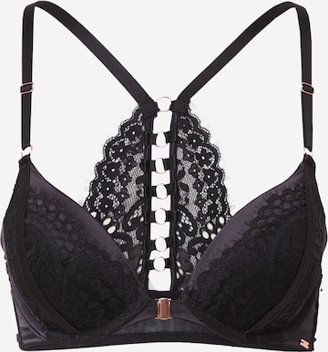 Hunkemöller - Push-up Sujetador 'Veronica' en negro: frente