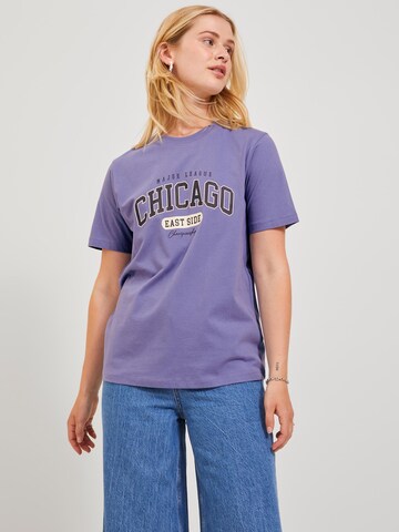T-shirt 'Naomi' JJXX en violet : devant