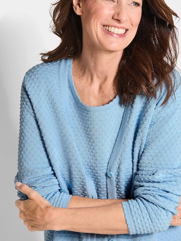 Goldner Gebreid vest in Blauw