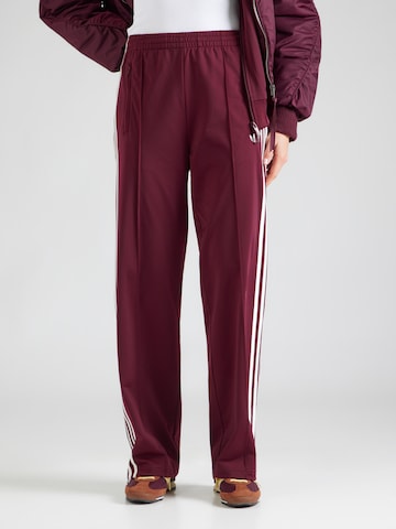 ADIDAS ORIGINALS Voľný strih Nohavice 'Firebird' - Červená: predná strana