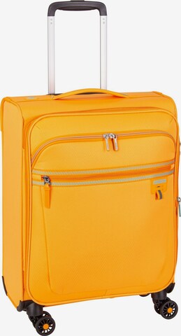 American Tourister Cart 'Aerospin Spinner S' in Orange: front
