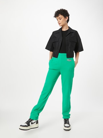 Chiara Ferragni Zúžený Kalhoty – zelená