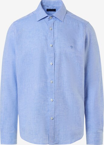 North Sails Leinen-Shirt in Blau: predná strana