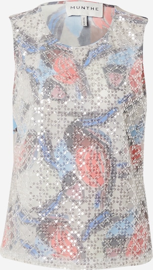 Camicia da donna 'MULIA' Munthe di colore beige / blu / rosso / argento, Visualizzazione prodotti