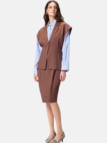 PINKO Tussenjas 'PINKO FLOELLA GIACCA FRISOTTINO GIACCA' in Bruin