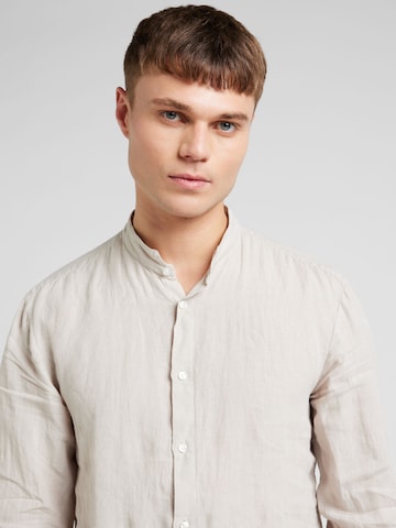 HUGO Red Regular fit Button Up Shirt 'Elvory' in Grey