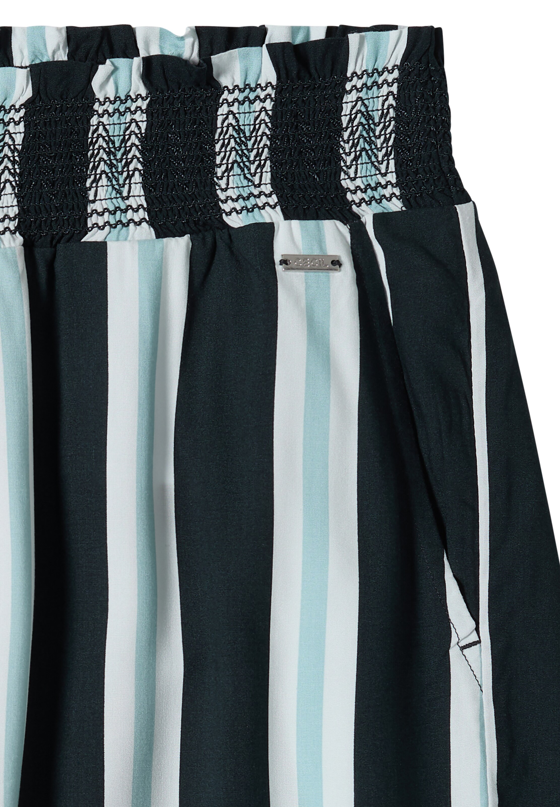 CECIL Loose fit Pants in Green