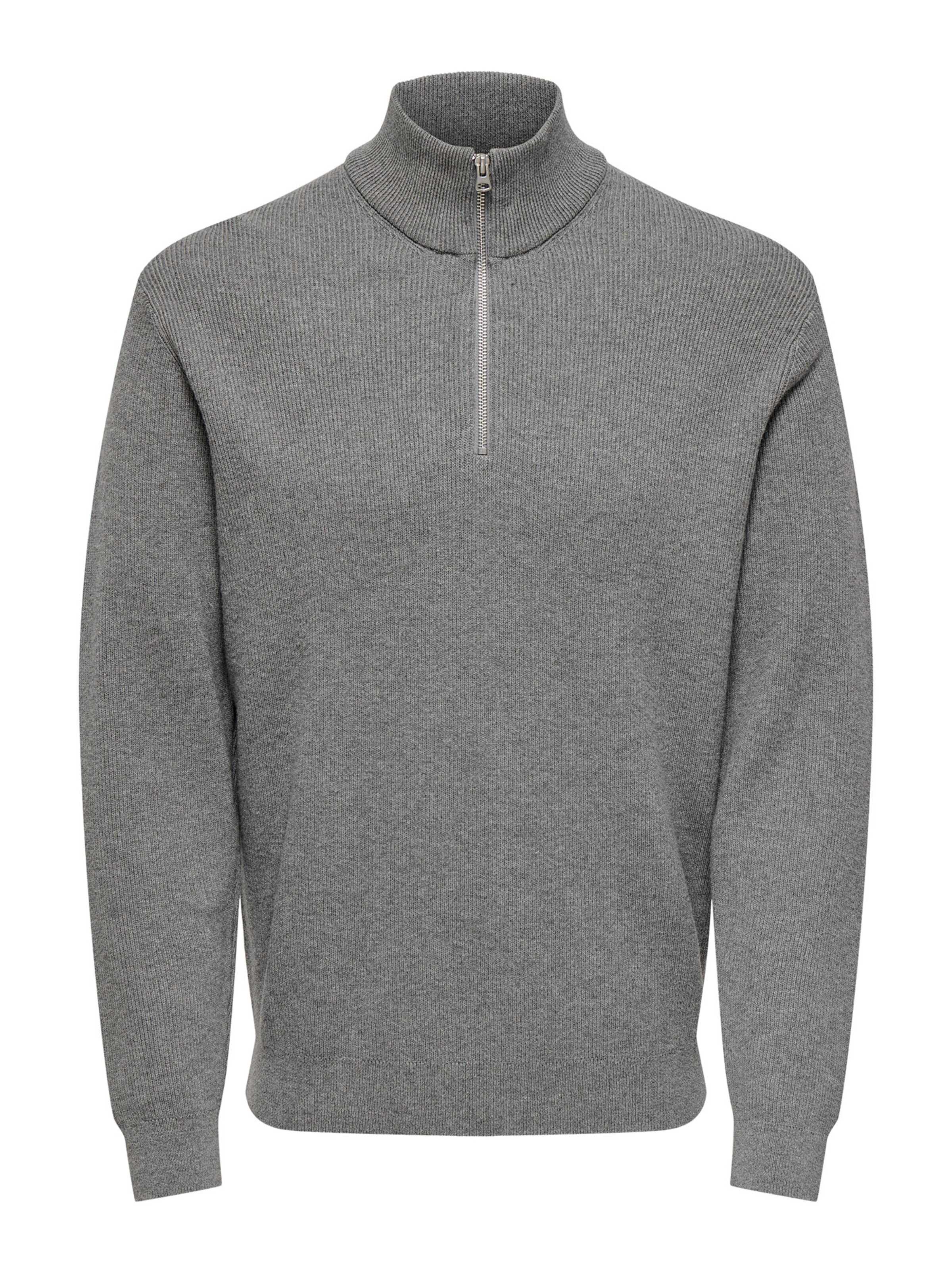 Only & Sons Sweatshirt 'Phil'‌‌‌‌‌‌‌‌ in grau, Produktansicht