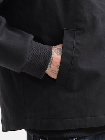 Gilet 'JJEDOVER' JACK & JONES en noir