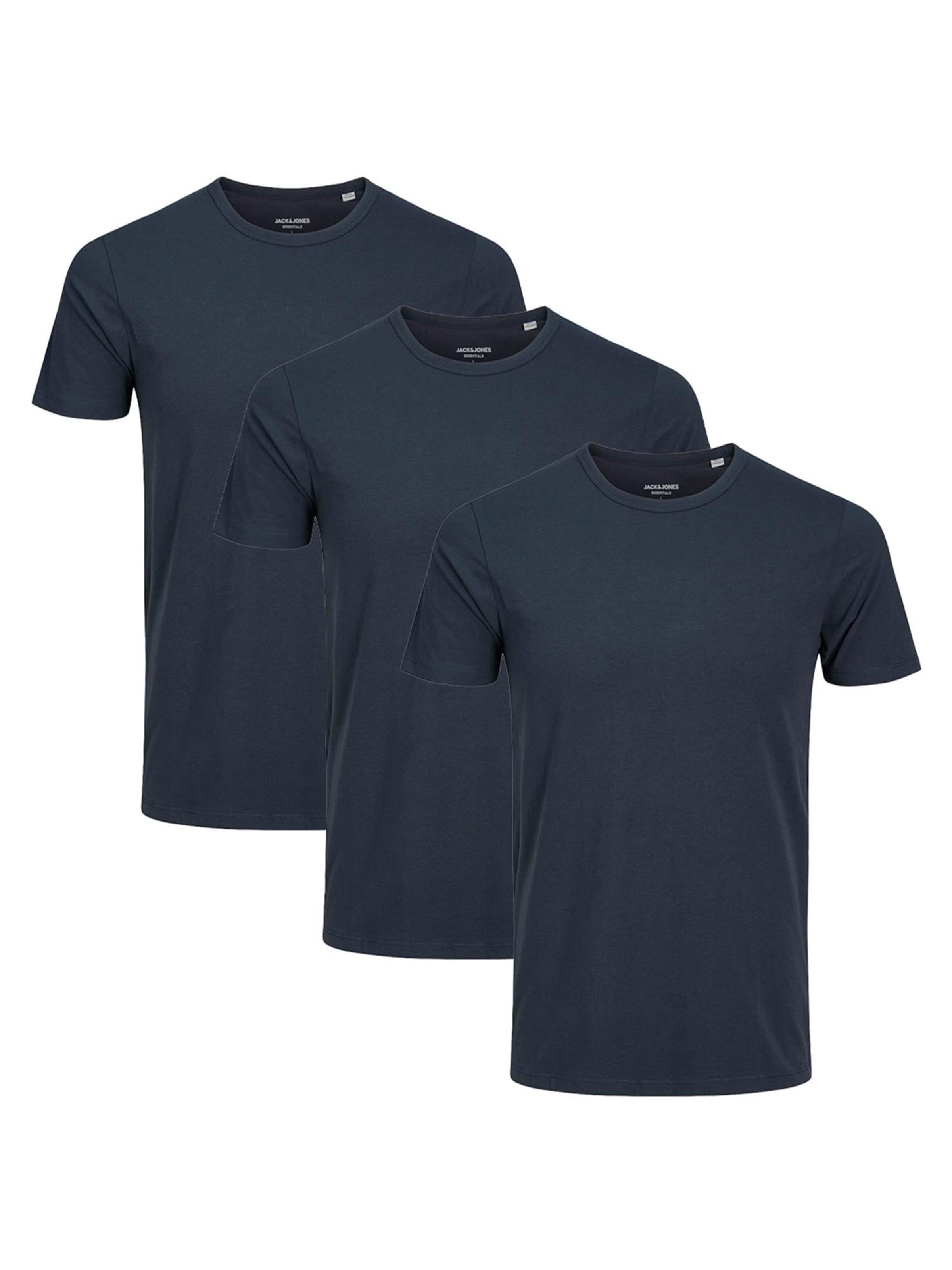 JACK & JONES Shirt 'Basic' in Blauw: voorkant