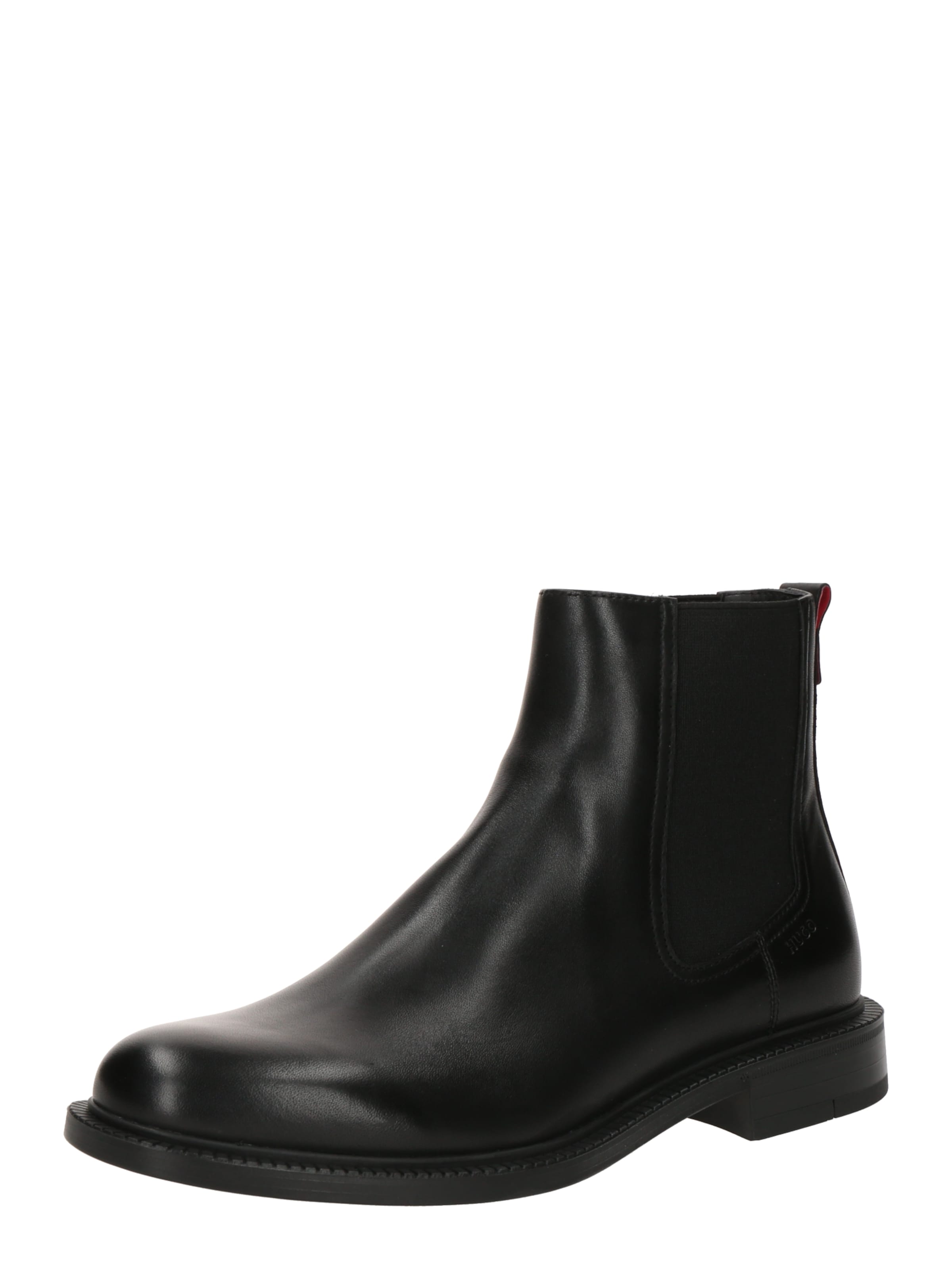 HUGO - Botas chelsea 'Lysander' em preto: frente