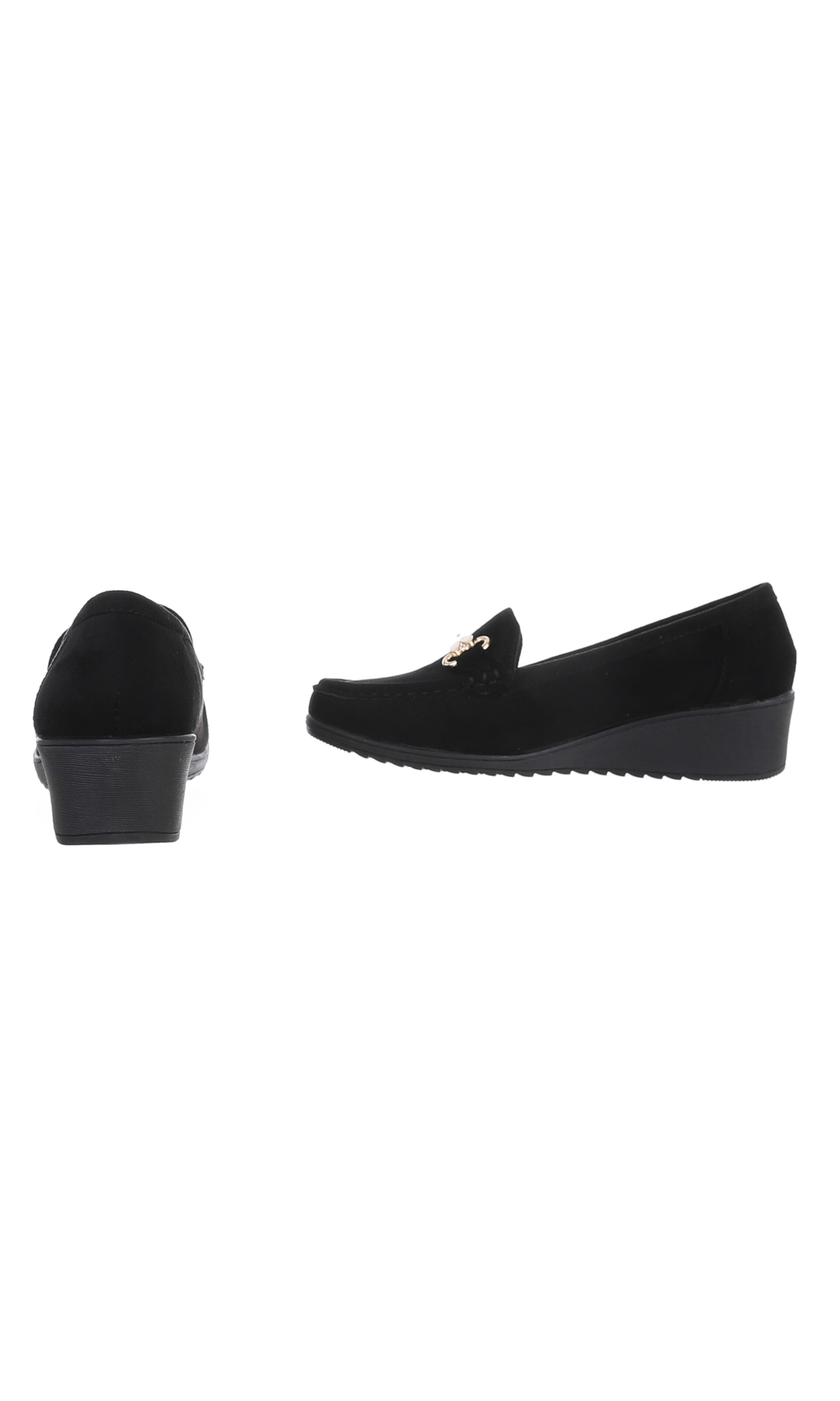 Ital-Design Slipper in Schwarz