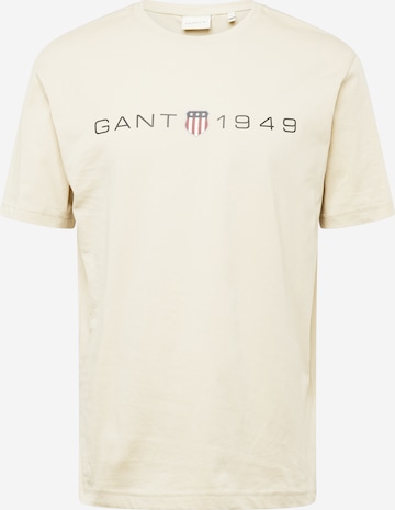 GANT Shirt in Beige: voorkant