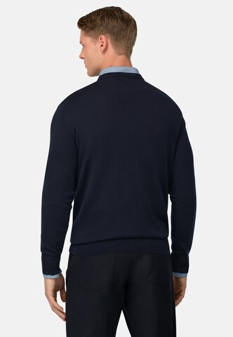 Pull-over Boggi Milano en bleu