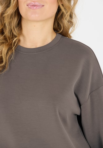 Athlecia Sportief sweatshirt 'Jillnana' in Bruin