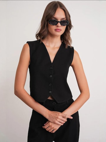 MixRay Gilet in Zwart: voorkant