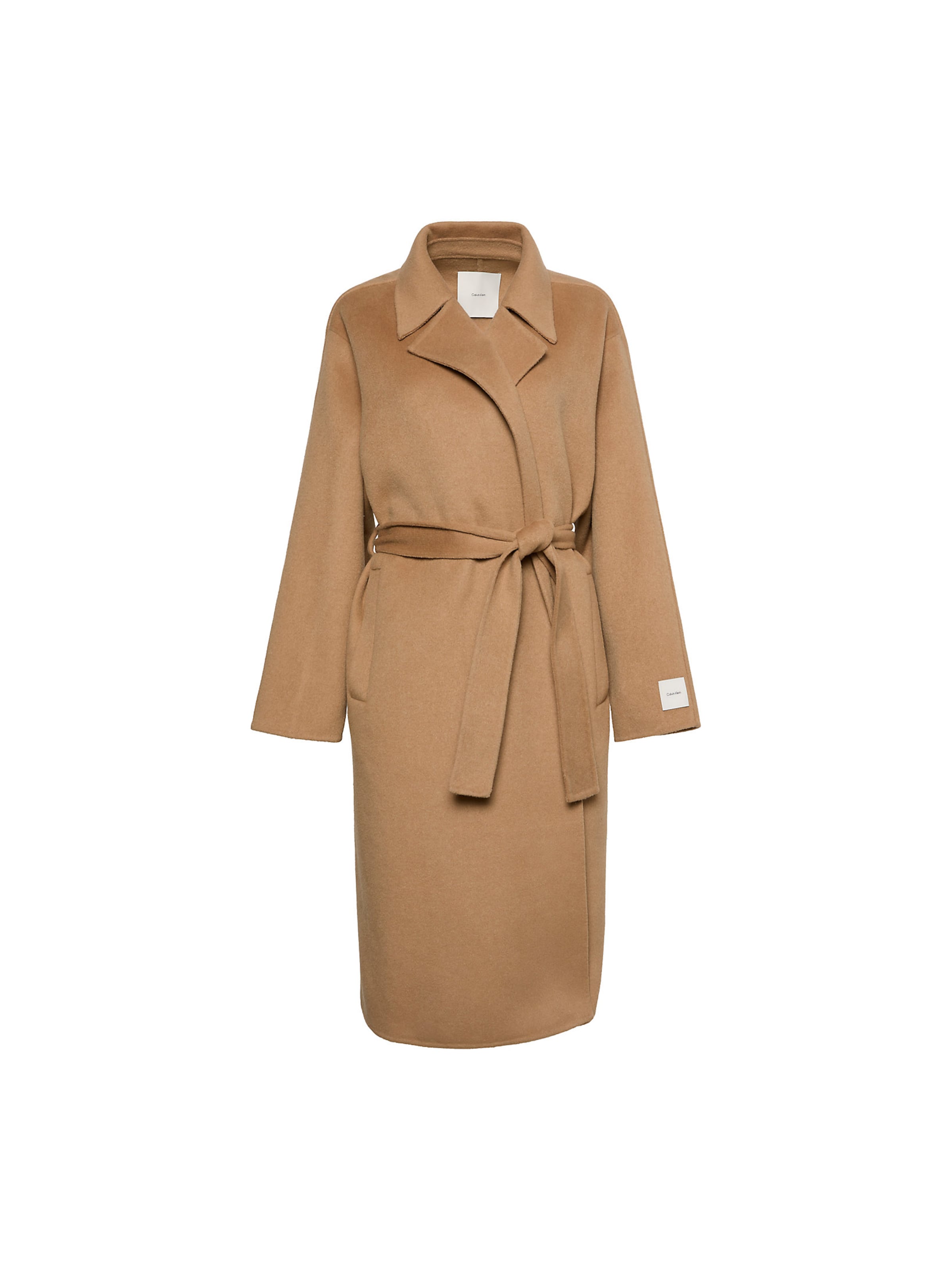 Calvin Klein Between-season jacket in Brown: front