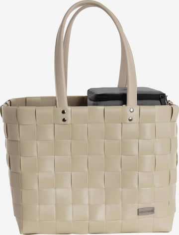 Cabas normani en beige : devant