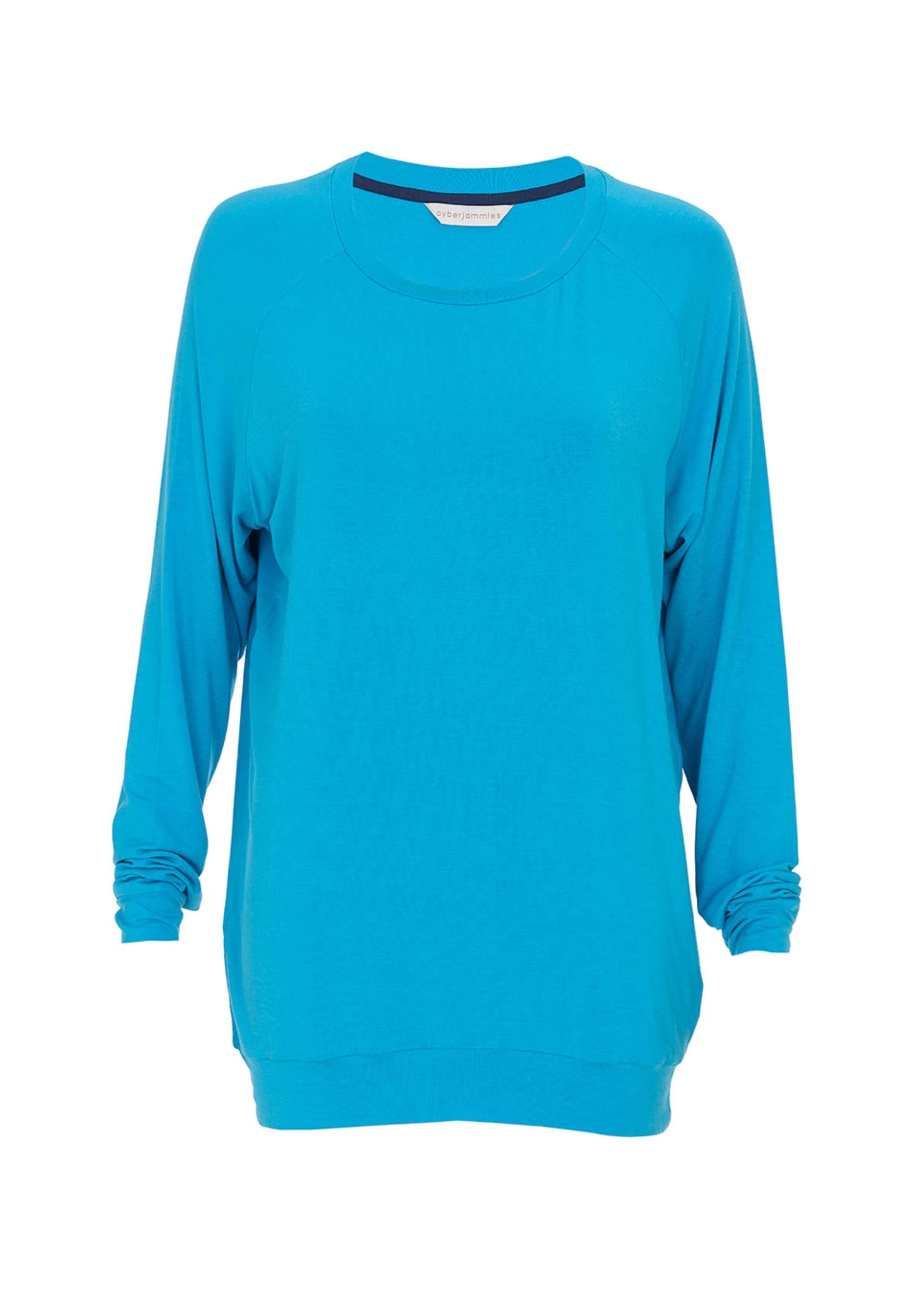 Cyberjammies - Camiseta para dormir en azul: frente