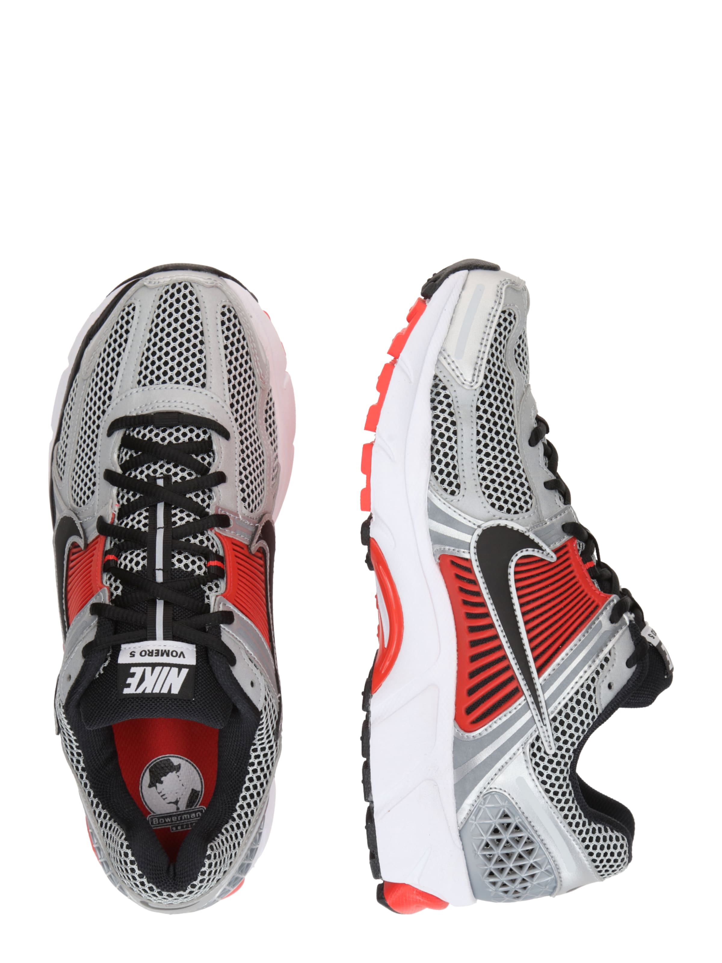 Nike Sportswear Ниски маратонки 'ZOOM VOMERO 5' в сребърно