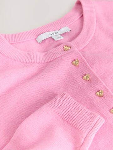 Next Knit cardigan in Pink