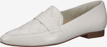 Paul Green Classic Flats in White: front