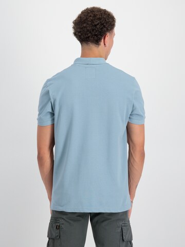 ALPHA INDUSTRIES Shirt in Blauw