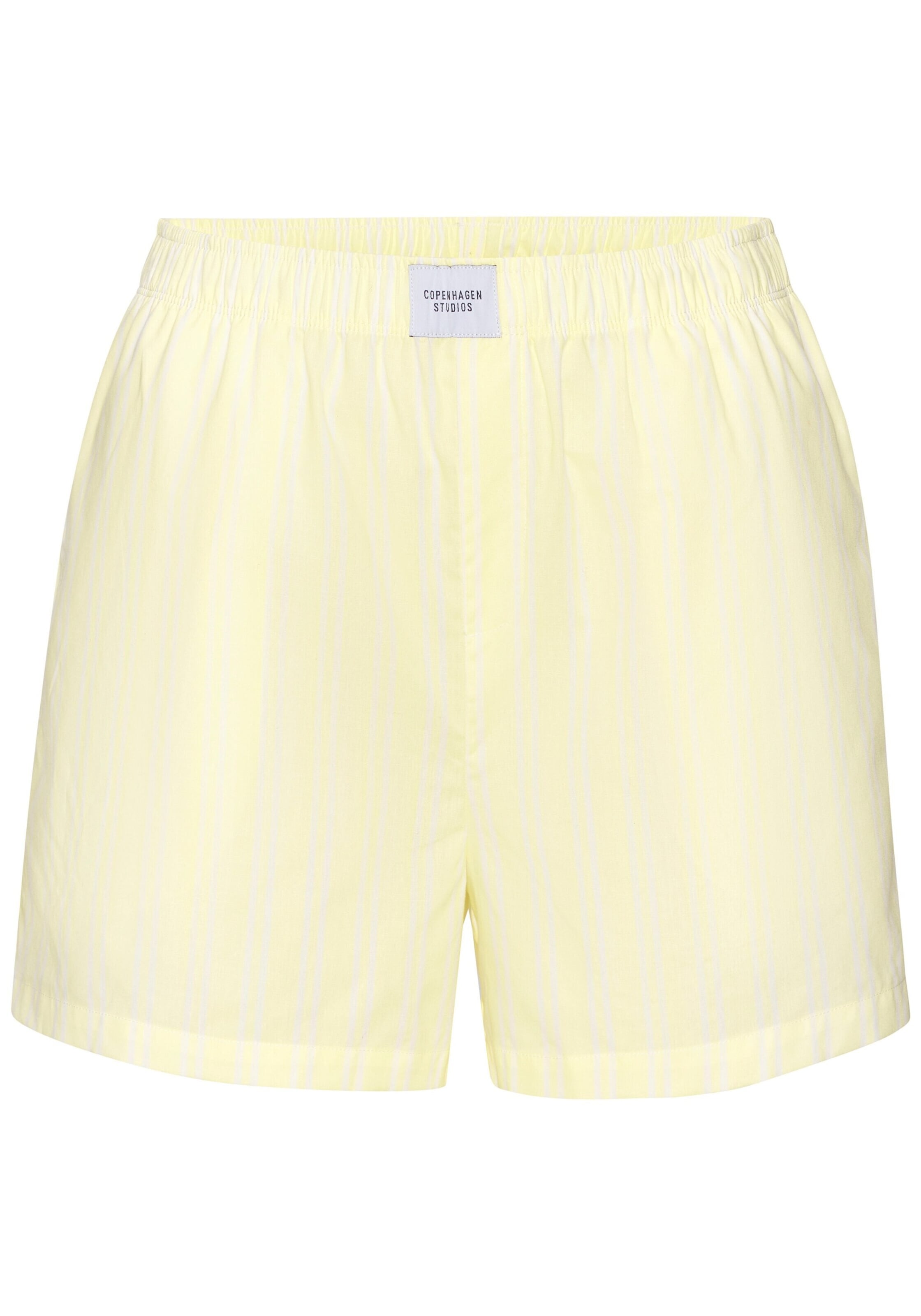 Copenhagen Studios - Calças de pijama em amarelo: frente