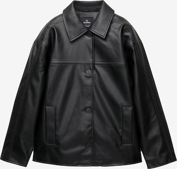 Pull&Bear Välikausitakki värissä musta: etupuoli