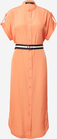 Lauren Ralph Lauren Рокля тип риза 'TYCENDA' в оранжево: отпред