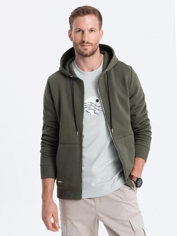 Sweat-shirt 'SSZP-22FW-003' Ombre en vert