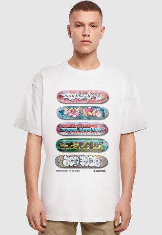 ZOO YORK Shirt in Weiß: Vorderseite