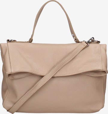 Sac bandoulière Viola Castellani en beige : devant