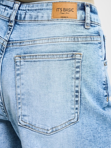 IT'S BASIC Wide leg Jeans 'Stretch Palazzo High Rise Jeans' in Blauw