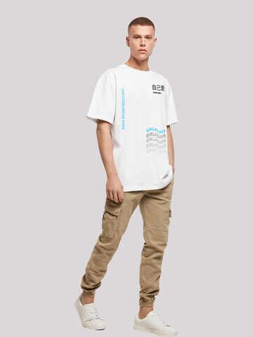 T-Shirt 'Self Love' F4NT4STIC en blanc