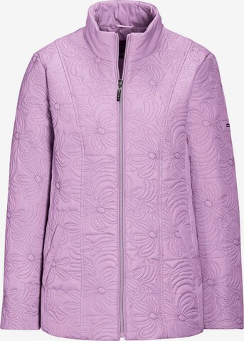 Goldner Between-Season Jacket in Purple: front