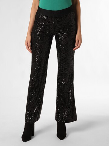 Cambio Bootcut Hose ' Francis ' in Schwarz: Vorderseite