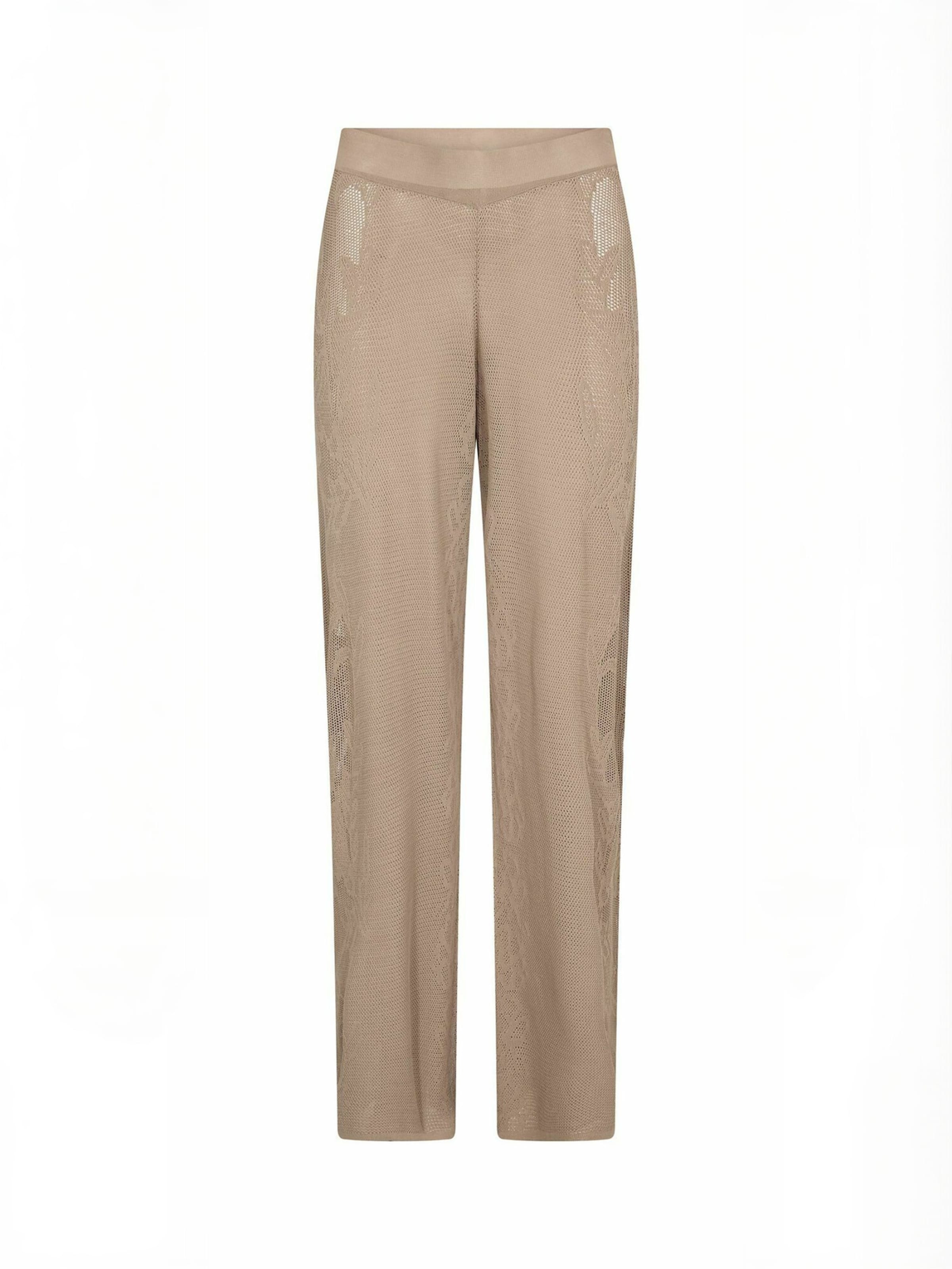 Levete Room regular Bukser ' LR-RUBIE ' i beige: forside