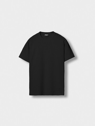 Burocs Shirt 'Slim Rib' in Black: front