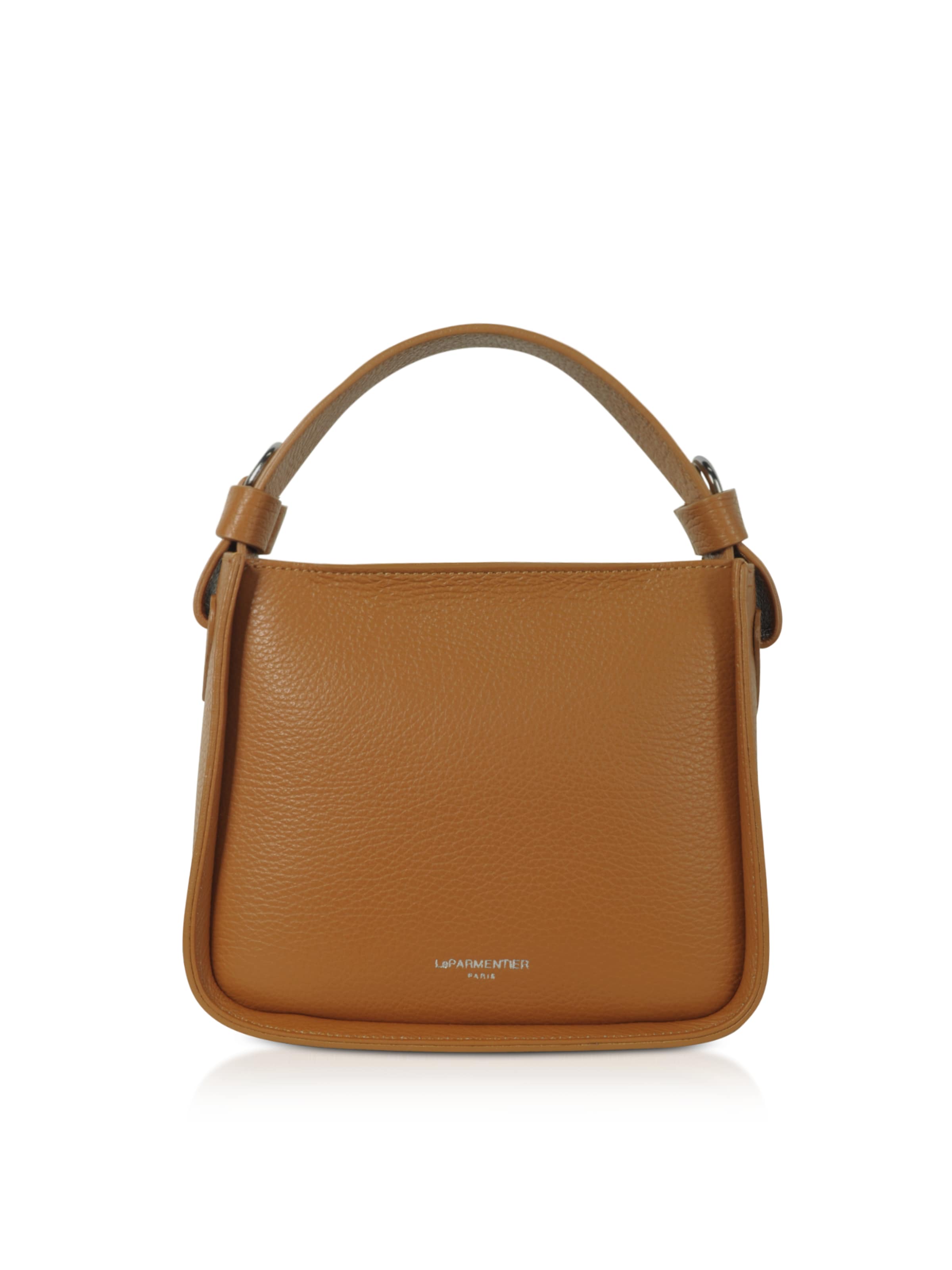Sacs à main 'Duplo' LeParmentier en marron : devant