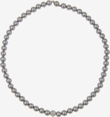 Leslii Necklace in Grey: front