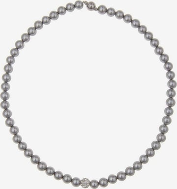 Leslii Necklace in Grey: front