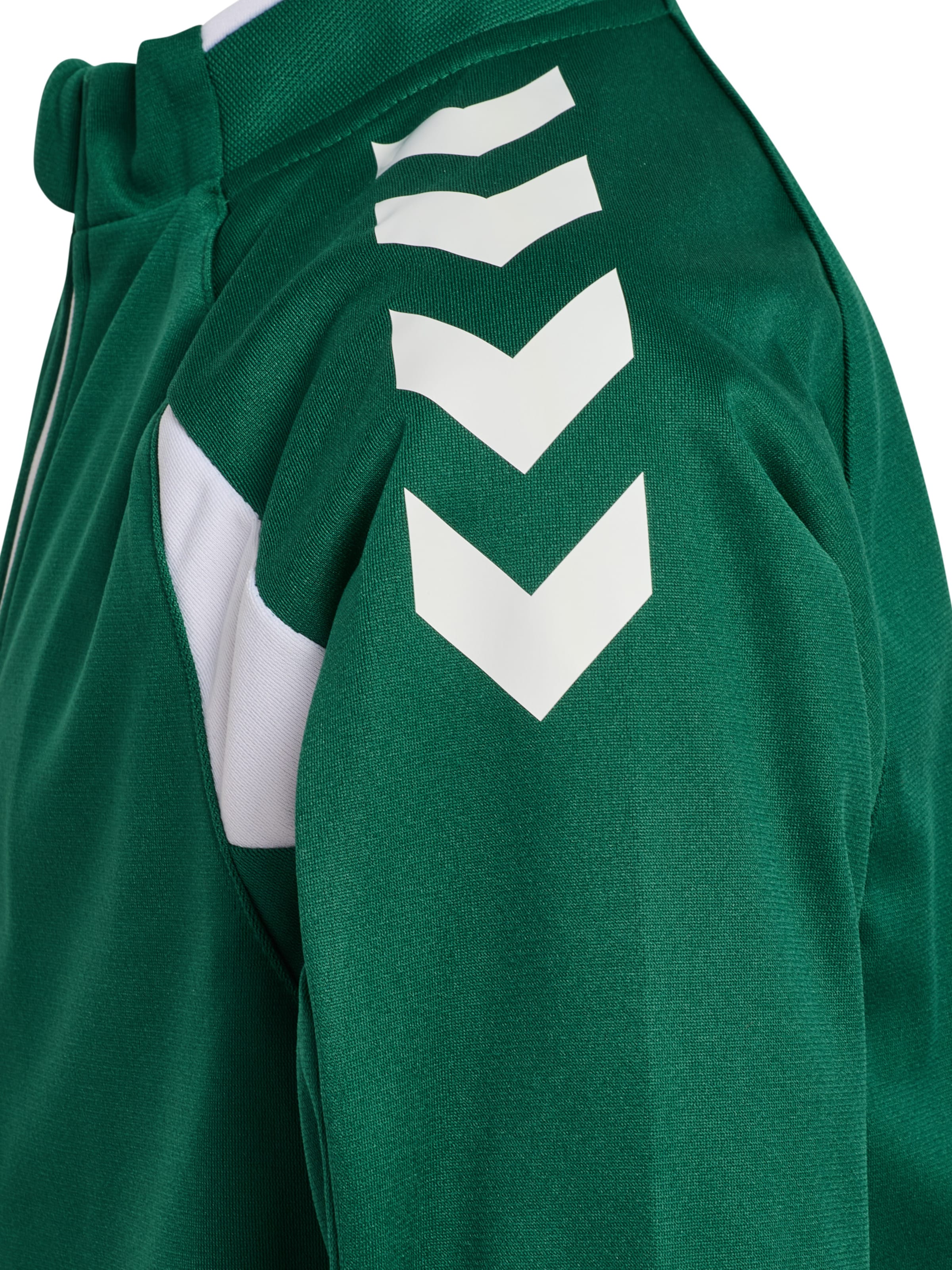 Hummel Sports sweat jacket 'Core 2.0' in Green