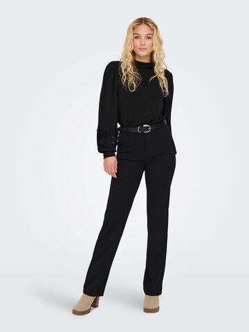 ONLY Shirt 'ONLAVA' in Schwarz