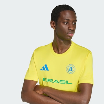 ADIDAS PERFORMANCE - Camiseta de fútbol 'FIFA Fussball-Weltmeisterschaft 26™ Brasilien' en amarillo