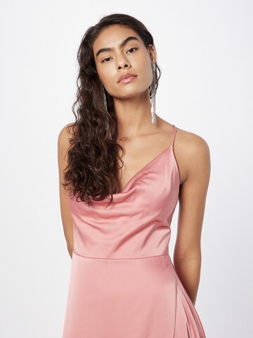 Unique Evening Dress in Pink