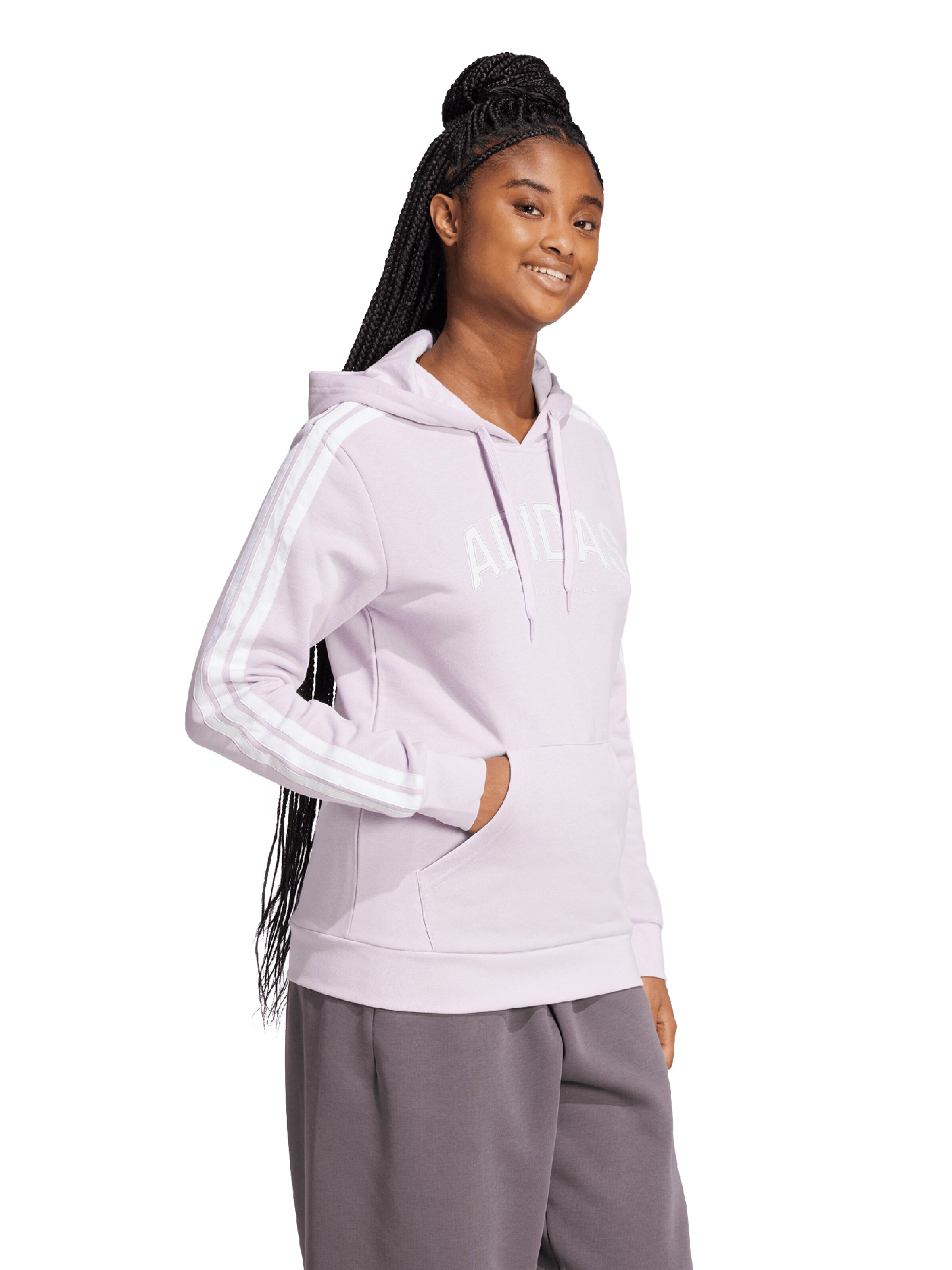 ADIDAS SPORTSWEAR Спортивный свитшот в Лиловый