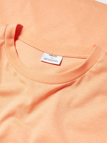 MANGO MAN T-shirt 'CHERLO-H' i orange