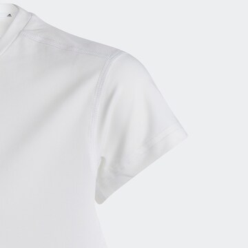 T-Shirt fonctionnel 'Aeroready 3-Stripes' ADIDAS SPORTSWEAR en blanc